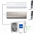 Мульти сплит-система на 2 комнаты Haier Lightera Super Match 2U40S2SM1FA/AS09NS6ERA-W/AS09NS6ERA-G с установкой