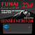 FUNAI Классические сплит-системы серии SENSEI NERO 2.0 RAC-SNN20HP.D07 с установкой